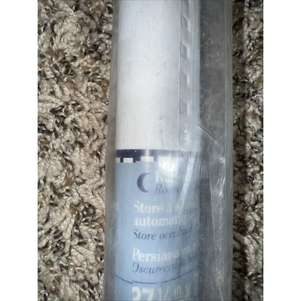 LEVOLOR Trim & Go 27 in x 78 in Roller Shade Room Darkening Brackets Separately